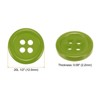 Unique Bargains Resin DIY Craft Flat 4-Hole Sewing Buttons 100 Pcs - 2 of 4