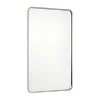Flash Furniture Jada Decorative Wall Mirror - Rounded Corners, Bathroom & Living Room Glass Mirror Hangs Horizontal Or Vertical - 2 of 4