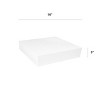 O'Creme Square Cake Dummy for Display Decorating, Styrene 3" High - 2 of 4