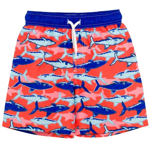 Infant american hot sale flag swim trunks