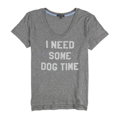 P.J. Salvage Womens I Need Some Dog Time Pajama Sleep T-shirt