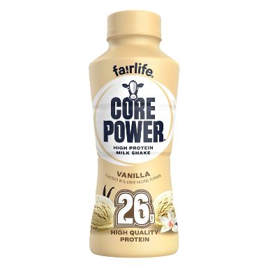 Core Power Vanilla 26G Protein Shake - 14 fl oz Bottle: Non-Caffeinated