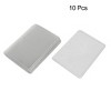 Unique Bargains Office Clear Plastic Horizontal Business ID Badge Card Holder 10pcs - 2 of 4
