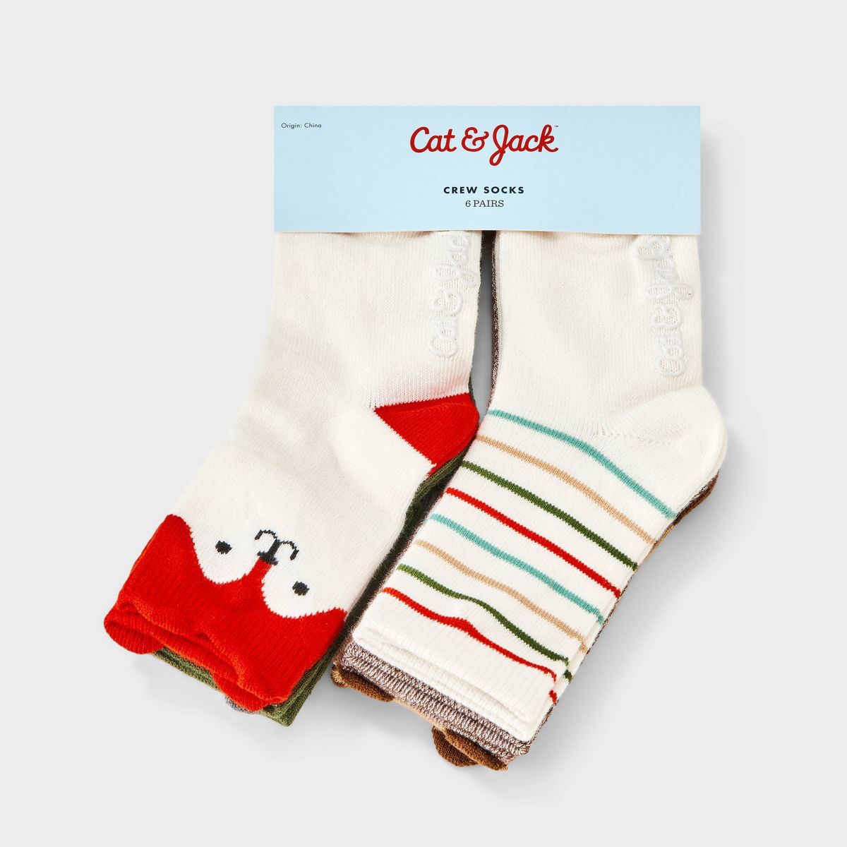 Toddler 6pk Critter Crew Socks - Cat & Jack™ - thumbnail 5