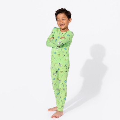 Bellabu Bear Kids Soccer Bamboo Kids Pajamas