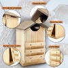 Outer Trails Owl Houses, Japanese Cedar, with Composite Weather-Tight Roof - 4 of 4