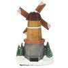 Northlight LED Lighted Animated and Musical Windmill Christmas Village Display Decoration - 13.25" - 4 of 4