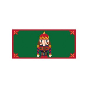 Evergreen Nutcracker Sassafras Indoor Outdoor Switch Doormat 1'10"x10" Multicolored - 1 of 4
