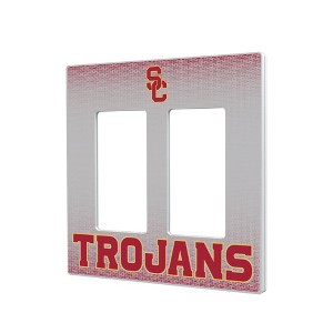 NCAA Big Ten Universities Linen Hidden-Screw Light Switch Plate for Double Rocker - 1 of 4