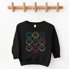 The Juniper Shop SmileyWorld Wink Rainbow Swirl Toddler Sweatshirt - 3 of 4