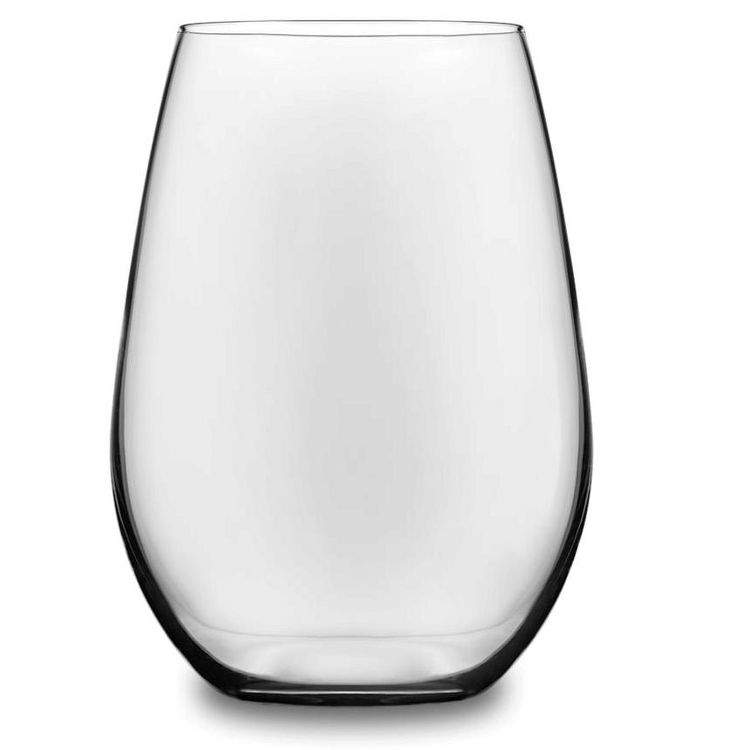 Libbey Signature Kentfield Stemless 12 Piece Wine Glass Party Set for Red and White Wines, 6 of 9