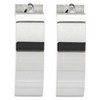 West Coast Jewelry Stainless Steel Polished Hoop Earrings - 2 of 3