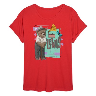 Women's - IF Movie - Lewis Poster Oversized Graphic T-Shirt