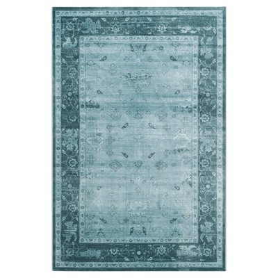  Chesten Accent Rug - Light Blue/Dark Blue (4'X5'7") - Safavieh 