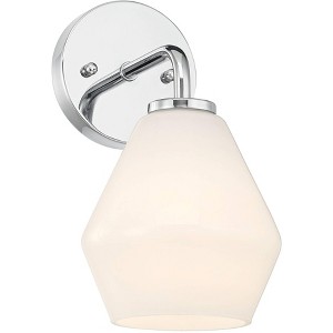 Possini Euro Design Possini Euro Grace 10 3/4" High Chrome Wall Sconce - 1 of 4