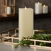 Christmas Classic Motion Flameless Square Candle 4x10 Ivory - image 2 of 4