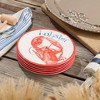 Certified International (Set of 6) 9" Beach House Lobster Melamine Salad Plates - 4 of 4