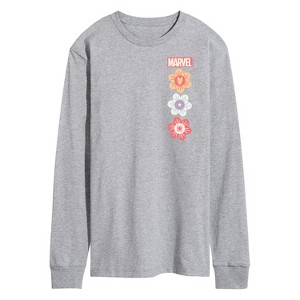 Men's - Marvel - Pastel Spring Long Sleeve Graphic T-Shirt - 1 of 4