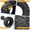 2PCS 26x11-12 ATV/UTV Tires, 26x11x12 6 PR Rubber Mud Trail Off-Road Tire, 20mm Tread Depth, 480 LBS Loading Capacity - 4 of 4