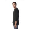 At The Buzzer Men's Baseball Raglan Sleeve Solid Shirt - 2 of 3