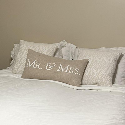 Mr and mrs outlet pillows target