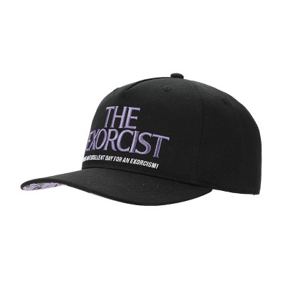 The Exorcist Logo Black Retro Grandpa Snapback Hat
