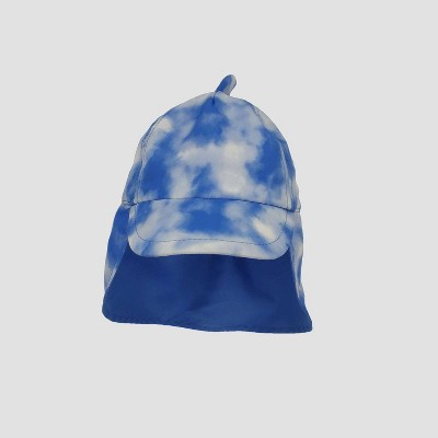 Baby Boys' Tie-Dye Baseball Hat - Cat & Jack™ Blue 0-6M