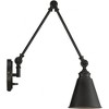 Savoy House Morland 1 - Light Swing Arm Lamp in  Matte Black - 2 of 4