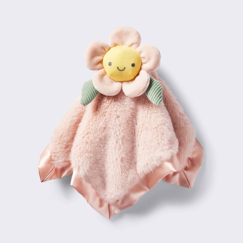 Small Security Blanket Crib Toy - Flower - Cloud Island&#8482;, 1 of 5