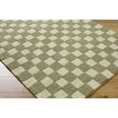 Hauteloom Amparo Wool Living Room, Bedroom Area Rug - Contemporary