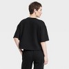 Women's Leisure Studio Short Sleeve Fleece Top - Universal Thread™ - 2 of 3
