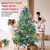 Artificial Christmas Tree, 6.5 Ft Christmas Tree with Foldable Stand, Holiday Xmas Tree for Home Office Party Decor - 2 of 4