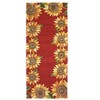 Homefires Sunflower Field Indoor & Outdoor Rug – Vibrant Floral Design, Durable, Fade-Resistant, Perfect for Patio, Porch, or Living Room Decor - 4 of 4