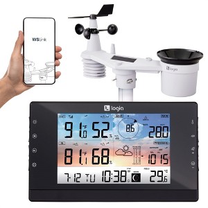 Logia 5-in-1 WiFi Weather Station with Solar, Indoor/Outdoor Weather Station - 1 of 4