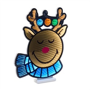 SmileyWorld(R) Holiday Reindeer Ekkolight 21"H - 1 of 2