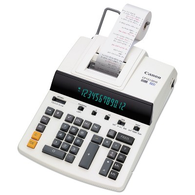 Canon CP1213DIII 12-Digit Heavy-Duty Commercial Desktop Printing Calculator 4.8 L/Sec 9933B001