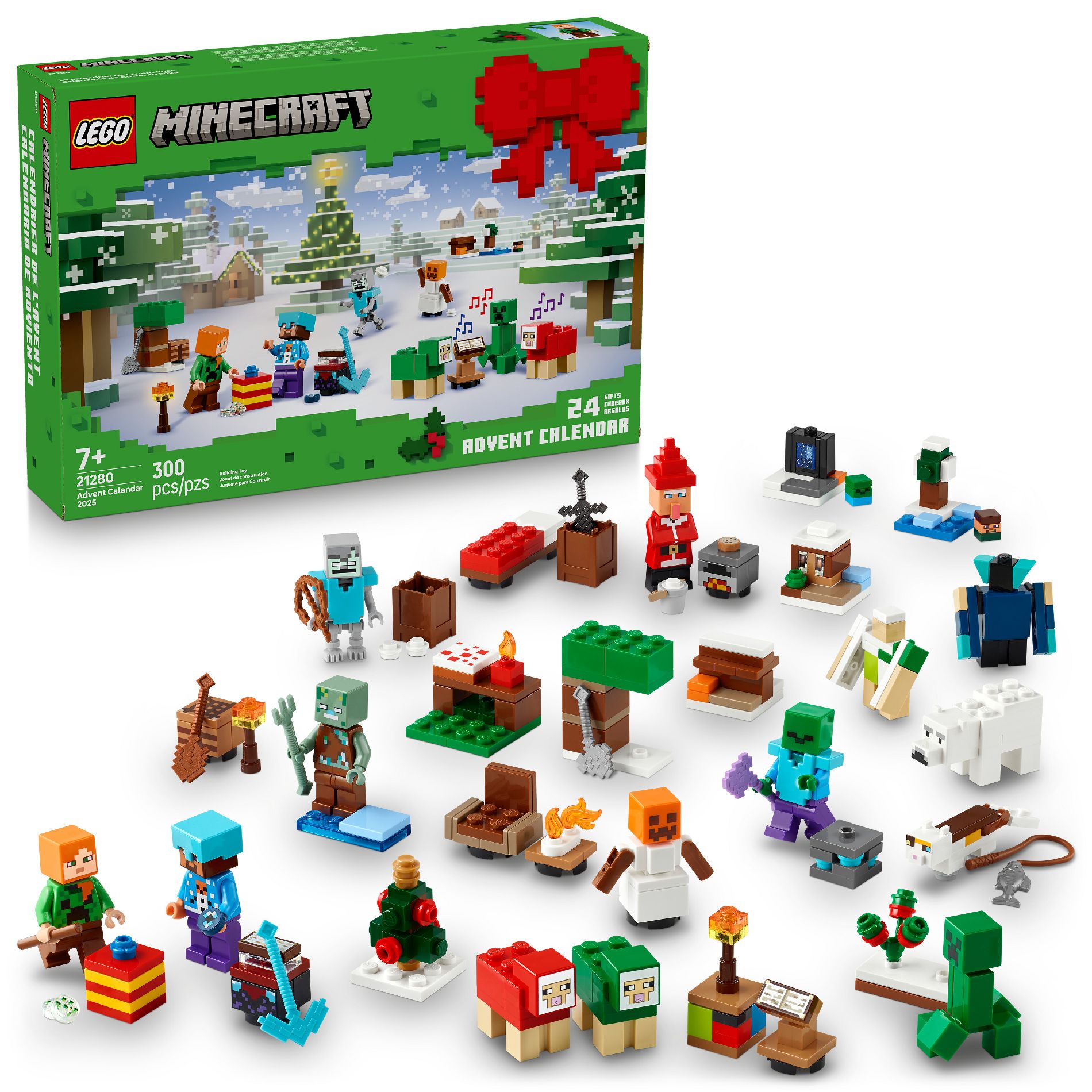 LEGO Minecraft Advent Calendar 2025 21280