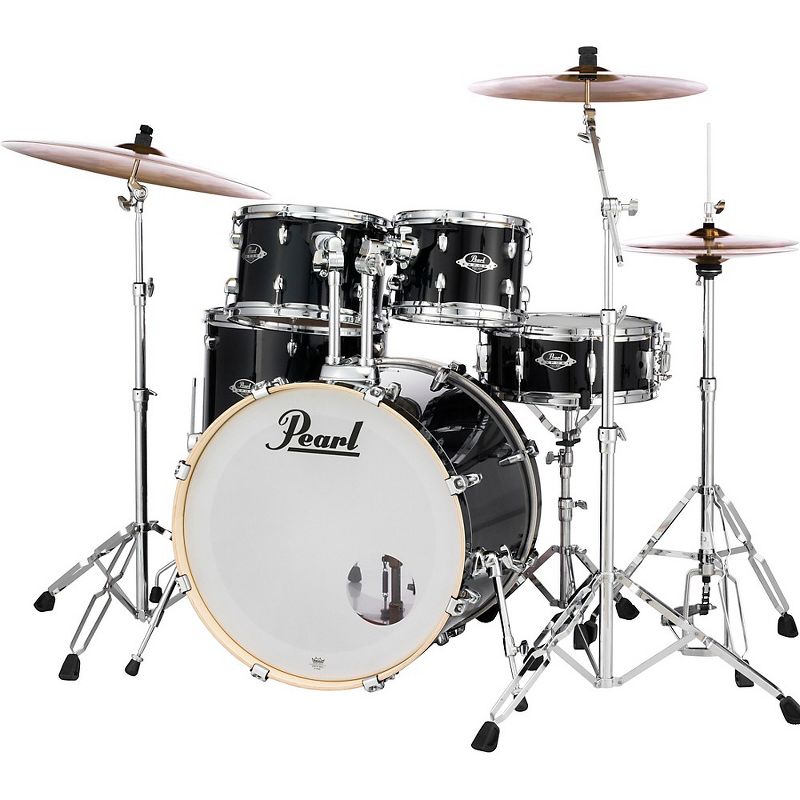 Pearl Export New Fusion 5-Piece Drum Set With Hardware Jet Black, 4 of 5