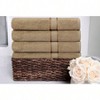 Ultra Soft Oversized Bath Towels - 4 Pack, 30x54, 580 GSM, Absorbent Luxurious for Hotel, Spa, Travel - 3 of 4