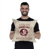 NCAA Florida State Seminoles 26 x 26 Woven Tapestry Pillow - 4 of 4