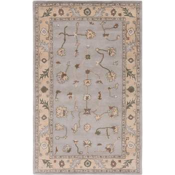 Blossom Blm671 Hand Hooked Area Rug - Beige/multi - 6' Round
