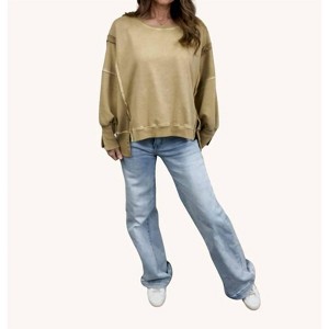 Women's Lazy Daze Sweatshirt - Urban Daizy - 1 of 4