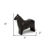 HomeRoots 6" Gold Metal Horse Tabletop Sculpture - 3 of 4