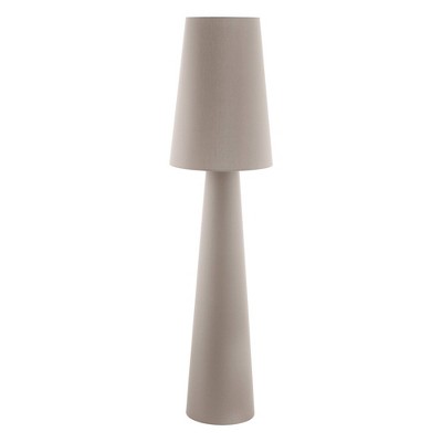 2-Light Carpara Floor Lamp Taupe - EGLO