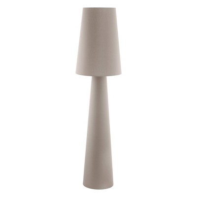 2-Light Carpara Floor Lamp Taupe - EGLO