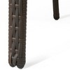 Outdoor Wicker Chairs, CHRBRN KD, 4pcs - 3 of 4