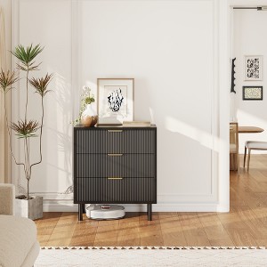 modern 3 drawer dresser target Modern 3 Drawer Dresser Black