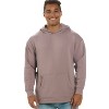 U.S. Apparel Men's & Women's Open Bottom Loose Fit Cozy Hoodie Sweatshirt | Vineyard - 2 of 4