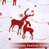 3 Piece Christmas Duvet Cover Bedding Set - 4 of 4