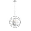 Elegant Lighting Wallace 4 light Chrome Pendant - 4 of 4